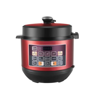 China Household High Security Pressure Cookers Aluminum Pot LED Digital Touch Screen Cooker for sale