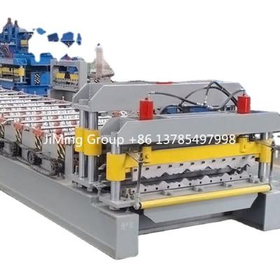 China Corrugated Hotels Metal Roofing Sheet Iron Sheet Roll Forming Making Machine , Cold Galvanizing Line for sale