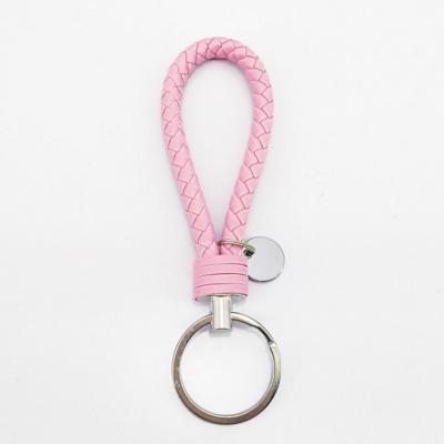 China Easy To Carry Custom Braided Key Chain Pendant Leather Car Key Holder Yongze Rope Keychains Wholesale for sale