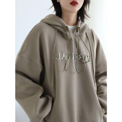 China Wholesale Custom Printing Anti-wrinkle OEM Logo Cotton Cropped Hoody Women Pullover Crop Hoodies for sale