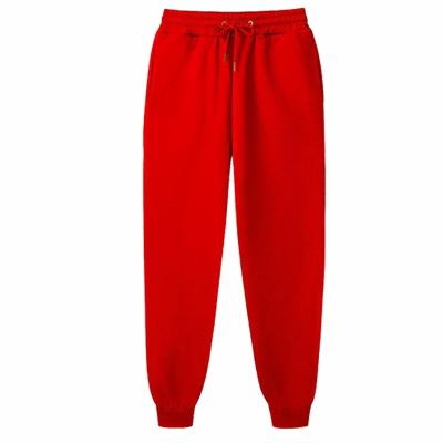 China Anti-wrinkle fitness sports pants running mens training pants gym sweatpants cargo pants with many pocket for sale