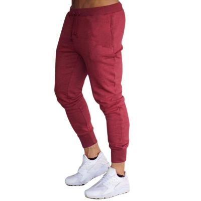 China Hot Selling Anti-Wrinkle Fitness Joggers Mens Joggers Sweatpants Sports Jogging Elastic Custom Pants for sale