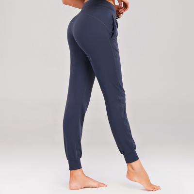 China 2022 Wholesale Anti-Wrinkle Women's High Waist Jogger Sweatpants Jogger Pants for sale