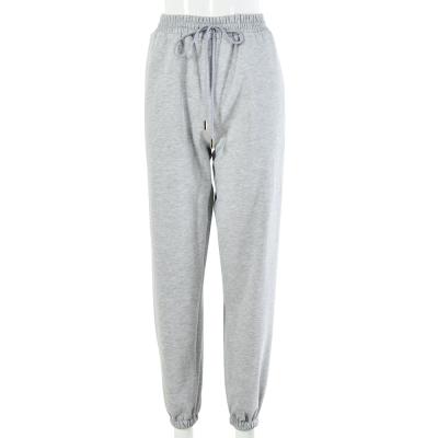 China Women Autumn Fall Winter Thicken Anti-wrinkle Fleece Stacked Women Sweat Pants Women Pants for sale