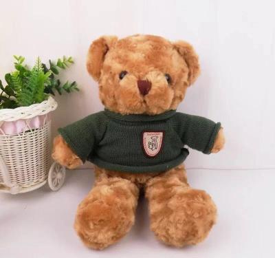 China 2020 Latest Design Plush Toy Promotional Gift Plush Teddy Bear With Logo On T-shirt Plush Toy Wholesale Custom Teddy Bear Low MOQ for sale