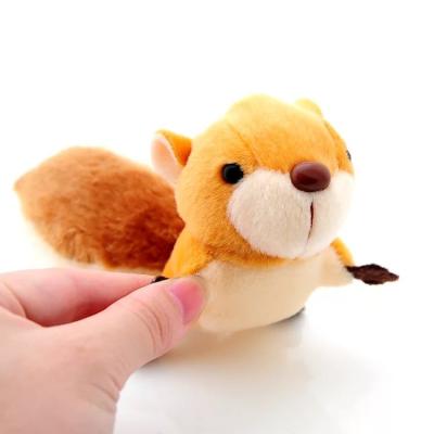 China Plush OEM ODM Customize Animal Stuffed Toys Miyoni Gray Squirrel Plush Toy Wholesale for sale