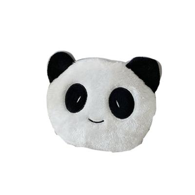 China New Panda Head Fashion One Shoulder Plush Chain Bag Cute Cartoon Plush Cross - Body Plush Custom Bag for sale