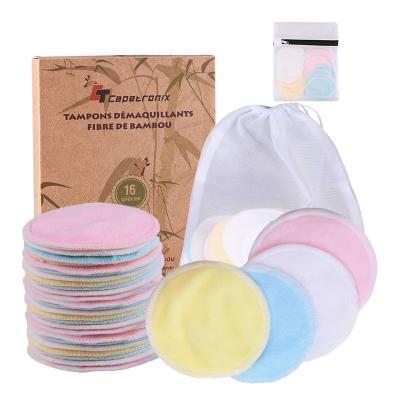 China Cleansing Makeup Make Up Remover Pads Zero Waste Washable For All Skin Types Face Cleaner And Eyes for sale