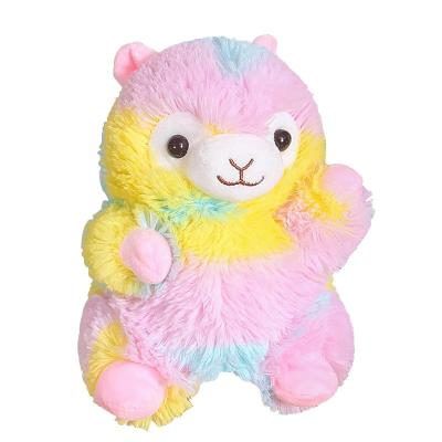 China Soft Colorful Plush Llama Hand Puppet Alpaca Hand Puppet Toy Cartoon Custom Stuffed Animal Fashion Plush Kids Educational Custom Baby for sale