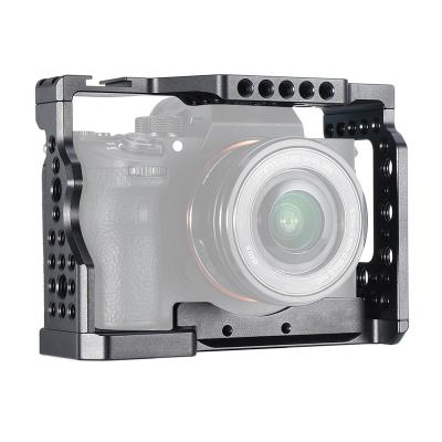 China Aluminum alloy dslr camera cage for SONY A7 brand 3AM A9 A7R3 4K factory supply for sale