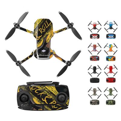 China Decorative PVC Waterproof Skin Cartoon Sticker Decal Stickers For Mavic Drone Mini Accessories for sale