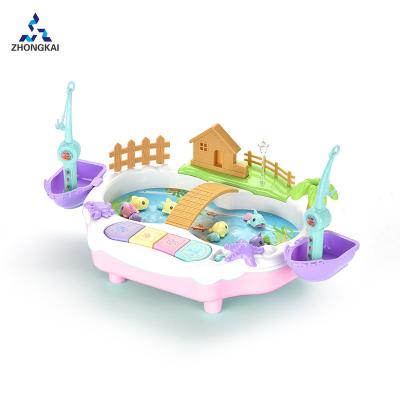 China Hot Selling Plastic Early Enlightenment Children Toys Multifunctional Fishing Rig for sale