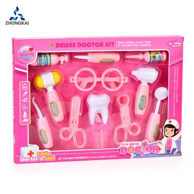 China Shantou Newest Girls Toys Plastic Simulation Medical Supplies Small Doctor Suit Toys for sale