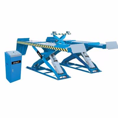 China Hydraulic underground scissor used car lift for vehicle gas station equipment DK-35G 3500kg for sale