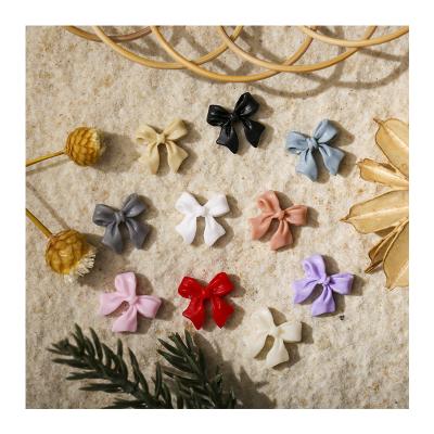 China Healthy Easy Apply Light Decoration Non Toxic Bowknot Wholesale Cheap Decorations Nails 3d Decorations Stickers Butterfly Nail Art 3d for sale