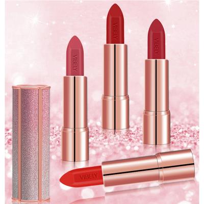 China Private Label Long Lasting Matte Lipstick Waterproof High Quality Sunscreen Luxury New Fashion Private Label Vegan Cosmetics Seller for sale