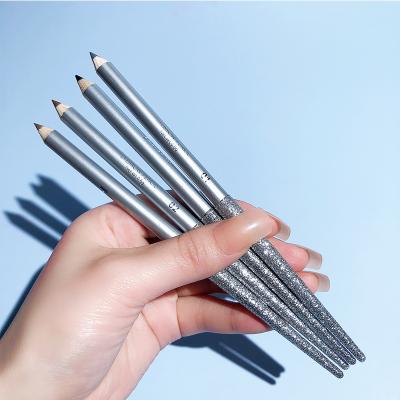 China Private-label Customized Waterproof Double-headed Eyebrow Pencil Factory Wholesale Waterproof Eyebrow Pencil With Brush for sale