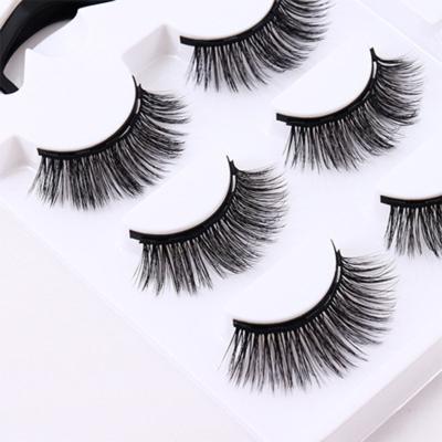 China Easy Apply Magnetic Eyelashes 25mm Mink Eyelash With Private Custom Magnet Eyeliner Fan Long Lasting Waterproof Waterproof Eyelash Extension Magnetic Packaging for sale