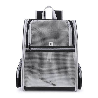 China Sustainable Breathable Cat Bag Cage Portable Pet Bag With Backpack Dog Portable Cat Bag for sale