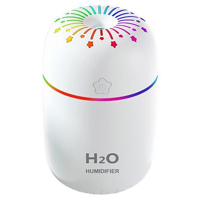 China Factory Waterless Colorful Cool Mist Humidifiers USB Mini Desktop Oil Diffuser For Car Bedroom Air Purifiers For Bedroom Auto Shut-Off for sale