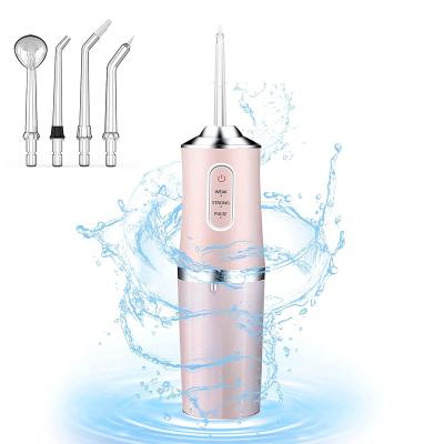 China With DIY Mode 4 Jet Tips Cordless Water Flossers for Teeth, IPX7 Waterproof, Portable and Rechargeable for Home&Travel for sale