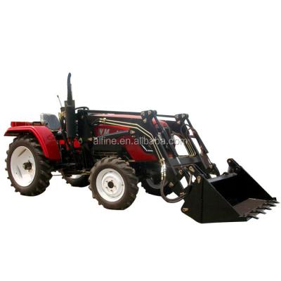 China Farm Tractor Factory Directly Sale Good Quality 25hp 4wd Mini Tractors With Front End Loader for sale