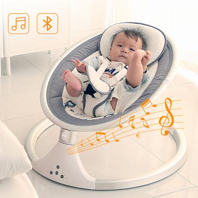 China New Traditional Design Geometric or Bear Baby Swings Sleeper Chair Baby Rocking Cribs for sale