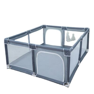 China Indoor And Outdoor Use Fence Traditional Portable Baby Safety Playpens Folding Fence Play Center Yard for sale