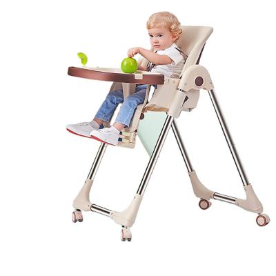 China Wholesale Transitional Baby Dining Chair Multifunctional Home Baby And Foldable Flat Portable Dining Umpire Chair for sale