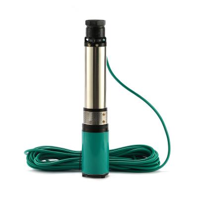 China Agriculture / Home 24 Volt DC Stainless Steel Solar Pump Submersible Deep Well Water Pumps With Full Panel for sale