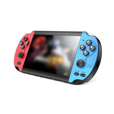 China Portable Mini Video Game Console x7 Game Console x7 Color Handheld Screen 8GB With Play Support 8/16/32/128 Bit x7 Games Free Classic for sale