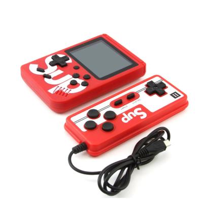 China Game Playing 3 Inch Screen Video Games Handheld Game Console 400 Classic Games Console Connecting TV Two Players For Adult Children for sale