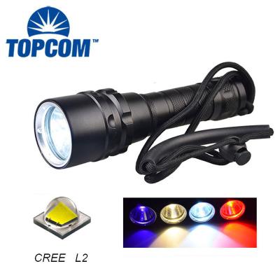 China Professional Waterproof Archon Torch Scuba Diving Equipment Under Water Flashlight Water Diving Proof 100m for sale