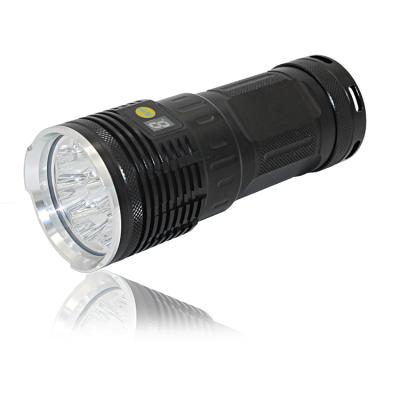 China Camping Outdoor High Quality High Power Led Focus 10000 Lumen 18650 Ultra Rechargeable Led Torch T6 for sale