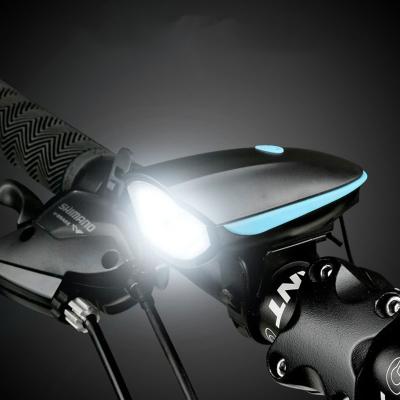 China ABS Plastic Shine Dry Battery Bicycle Light 3 Modes XPE Led Front Light Bike With Silicone Base for sale