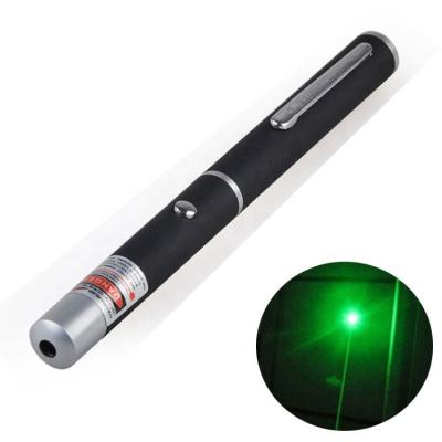 China Powerful Military Laser Pointer Pen 5MW 532nm Green Laser Pointer Pen Black Strong Visible Light Laser Beam Cat Toy Pen 3 Colors Astonomy for sale