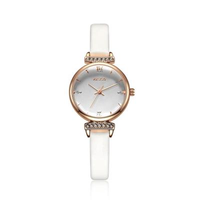 China New Crystal Bling Leather Women Quartz Luxury Watch from KEZZI 2021 Water Resistant for sale