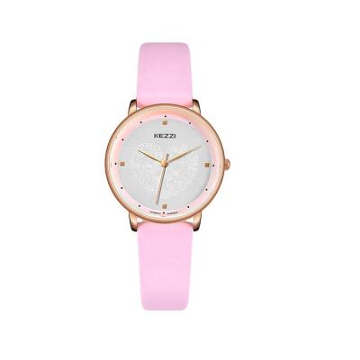 China KEZZI Water Resistant Factory Price Fashion Girls Women Quartz Watch With Low MOQ for sale