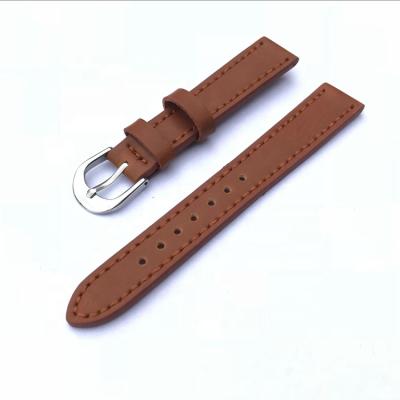 China Low MOQ Fashion Women Leather Watch Strap Charm Leather Belt Watch Band for sale