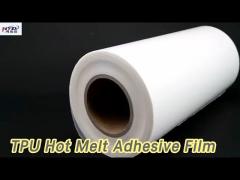 Laminate TPU Hot Melt Adhesive Film Translucent For Textile Fabric