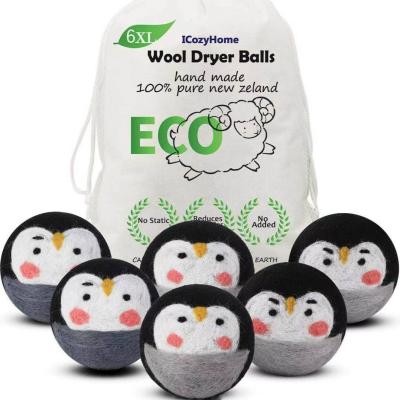 China 100% Dry New Zealand Wool Cleaning Ball for sale