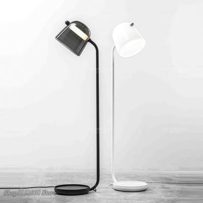 China Nordic Modern Glass Kitchen Table Lamps Nordic New Living Room Bedroom Restaurant Table Bag Modern Floor Lamps Europe Decor LED Lighting Fixtures for sale