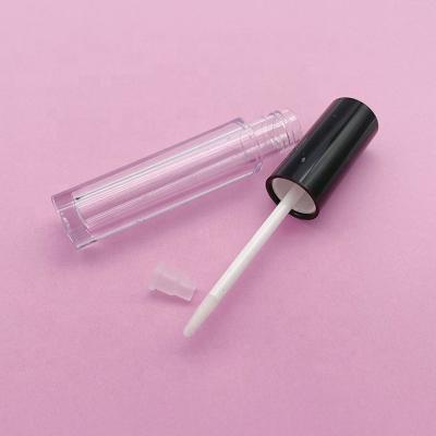 China 4ml Cosmetic Custom Color Thickened Lip Gloss Pen Lip Glaze Package Empty Cosmetic Twist Up Concealer Pen Wand Tube for sale