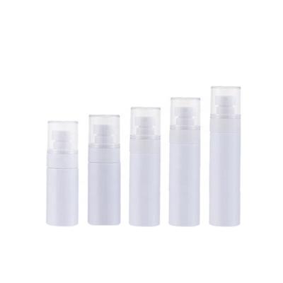 China Spray Pump and Lotion Pump PET Small White Transparent Perfume Spray Bottle 30ml 40ml 50ml 60ml 80ml Serum Sunscreen Cream Lotion Spray Bottles for sale