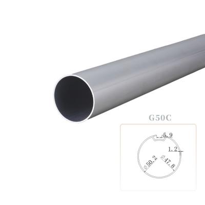 China Durable Extrusion Factory Produces 6063-T5 Material Smart Curtain Three-in-One Aluminum Coil Tube For Roller Blinds for sale