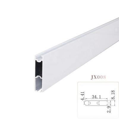 China Contemporary Aluminum Alloy Roller Blinds Bottom Curtain Rails High Quality Roller Blinds Lower Rails With Side Rails for sale