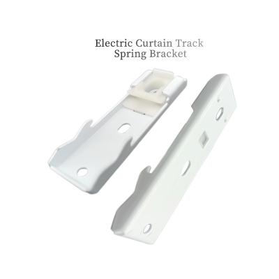 China Factory Wholesale Country Electric Track Accessories Electric Curtain Track Spring Bracket For Ceiling for sale