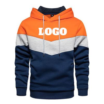 China Hip Hop Stranger Things Men's Hooded Hoodies Sweatshirt Men's Anti-wrinkle Solid Patchwork Hoodie Men's Hoodies for sale