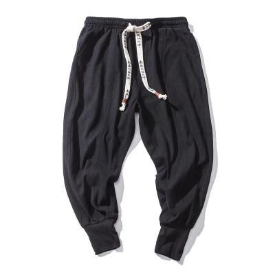 China Custom Men's Casual Loose Elastic Waist Joggers Anti-Wrinkle OEM Fashion Straight Sweatpants Pants Teams Trousers for sale