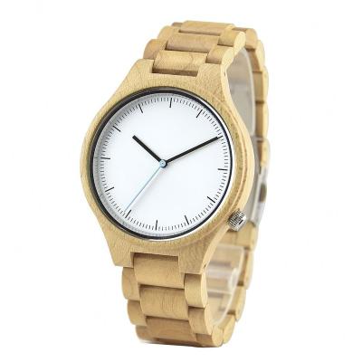 China Non-Specific Hot Selling Natural Wooden Wrist Watches For Men And Women With Logo Low Moq Custom Made for sale